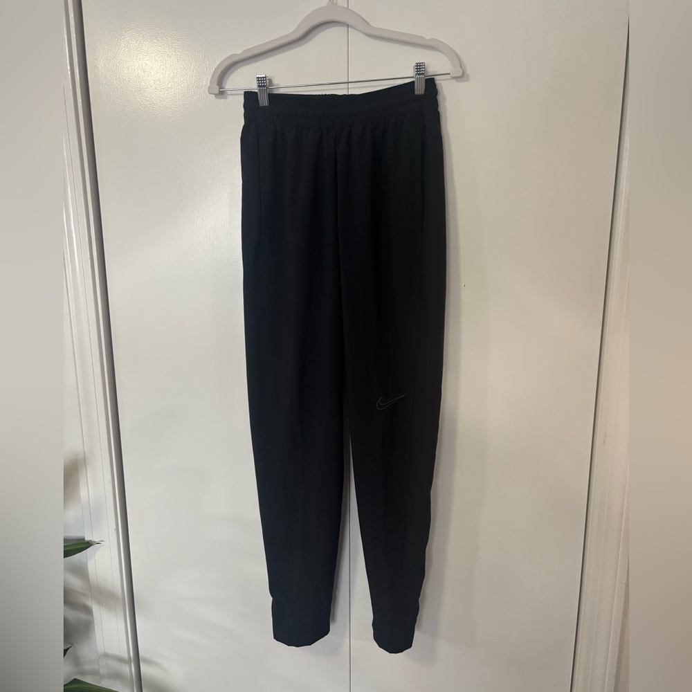 Nike Basketball Joggers Black Ankle Zip - Unisex S (Fits Women M)